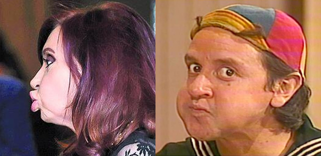 Separados al nacer: Cristina Kirchner y Kiko (Foto)