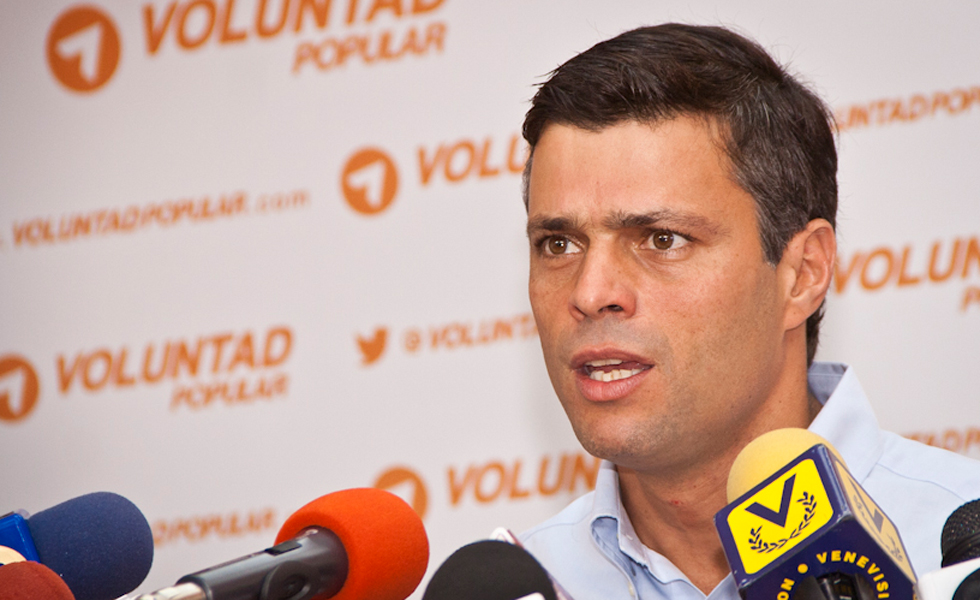 Leopoldo López: La intención del Gobierno es asfixiar los movimientos populares