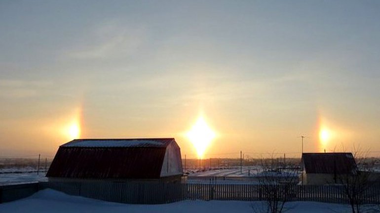 Rusia sorprendida por aparición de tres “soles” (Fotos)