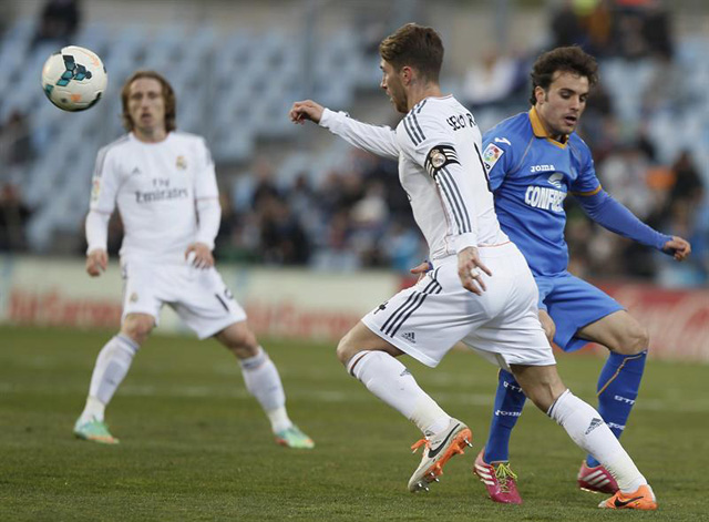 El Madrid goleó al Getafe