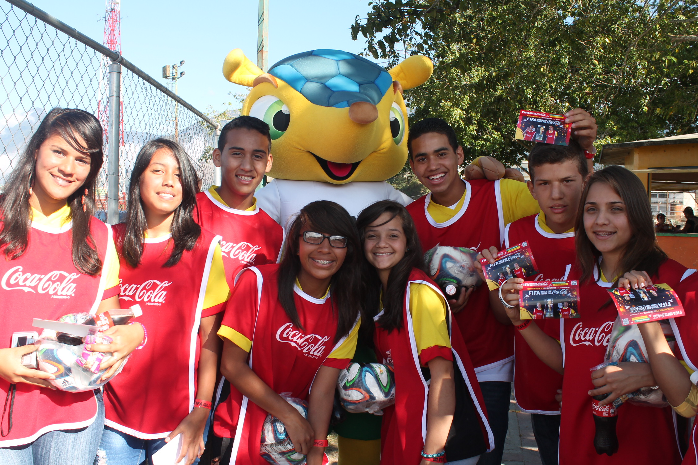 La Copa del Mundo visitó Petare