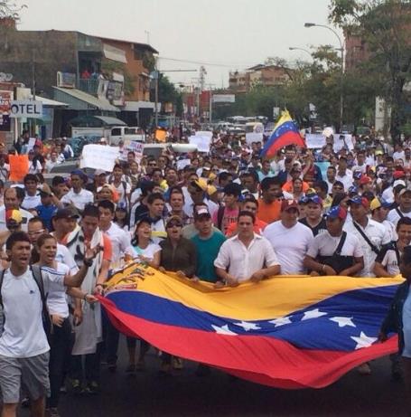 Barinas se moviliza en las calles por la paz (Foto)