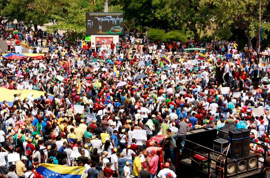 Marcano: Los jóvenes quieren un país de oportunidades y progreso (Fotos)