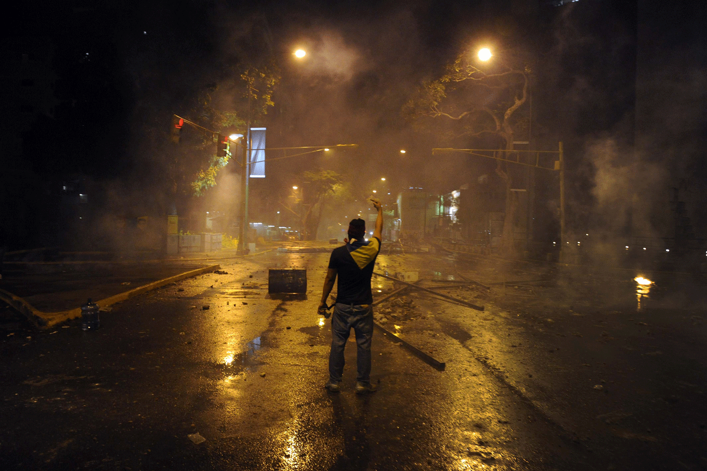 Ardió la calle (Fotos)