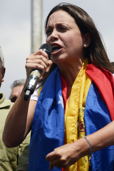 VENEZUELA-POLITICS-OPPOSITION-PROTEST