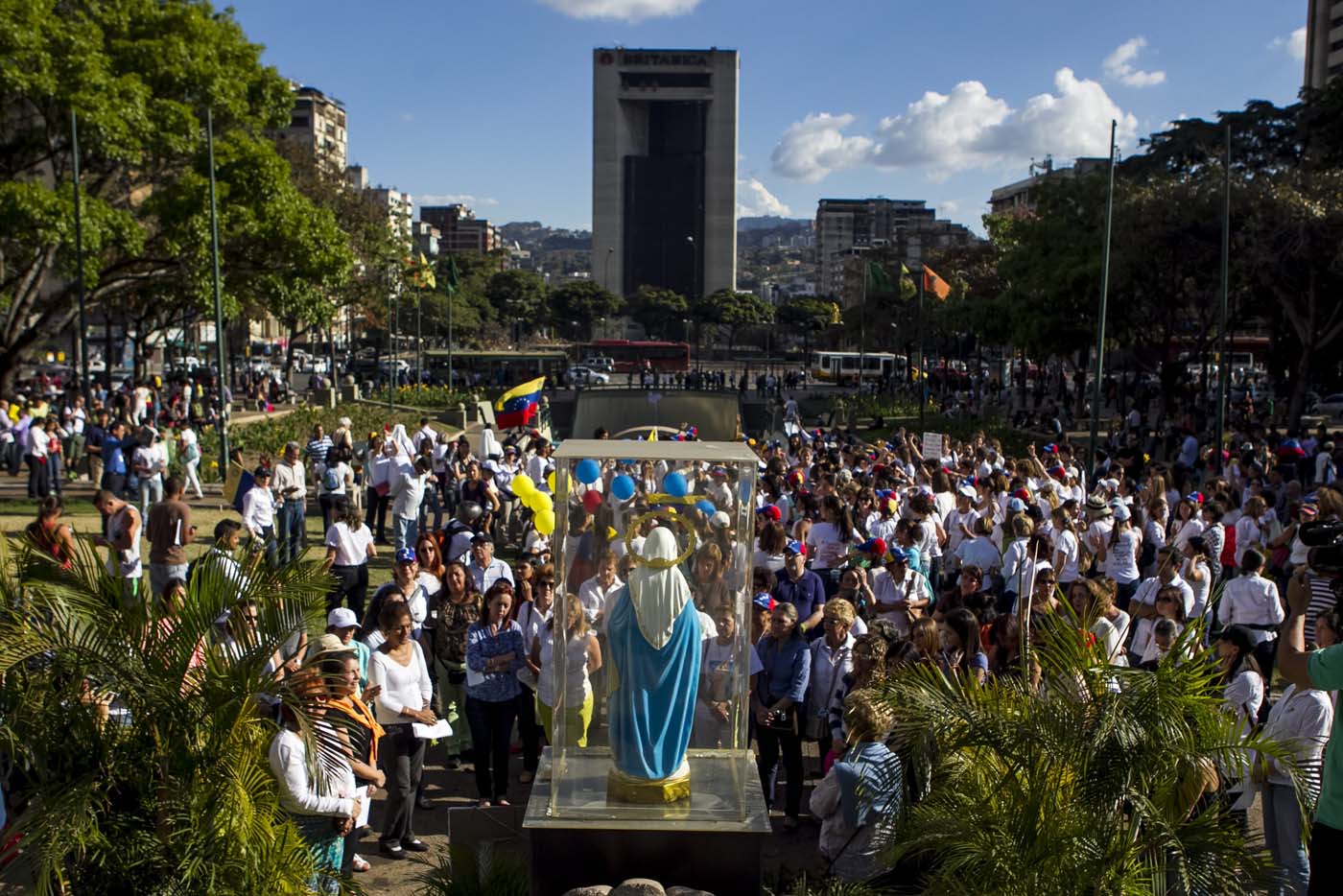 …Y todas las tardes a la Plaza Altamira (Fotos)