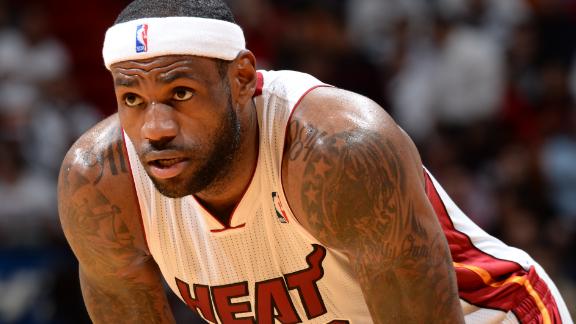 LeBron James dirige a los Heat en victoria sobre los Bobcats