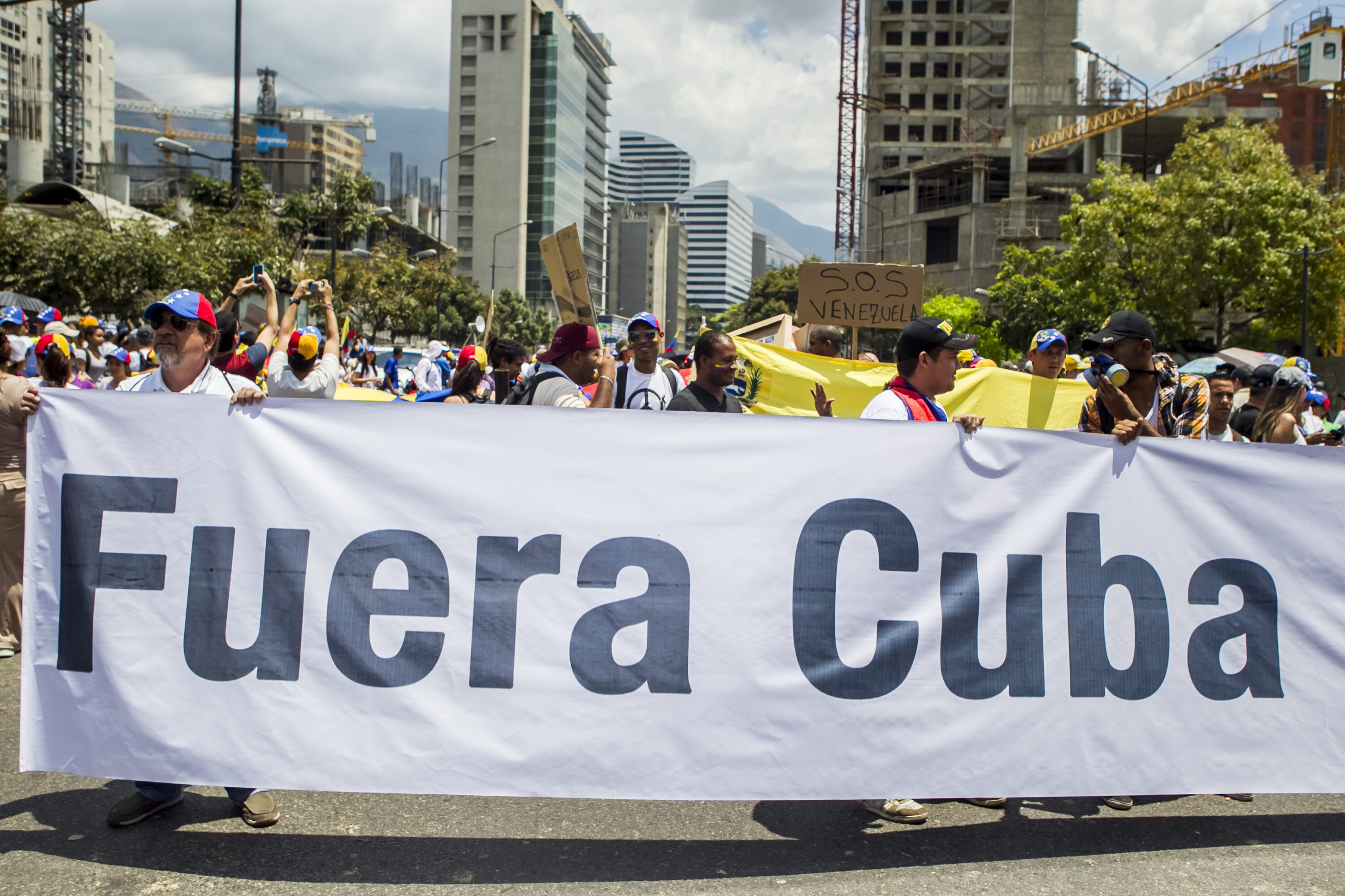 “Tenemos más de un mes en lucha y ¿cuáles son las mejoras que nos ha ofrecido el gobierno? Nada”