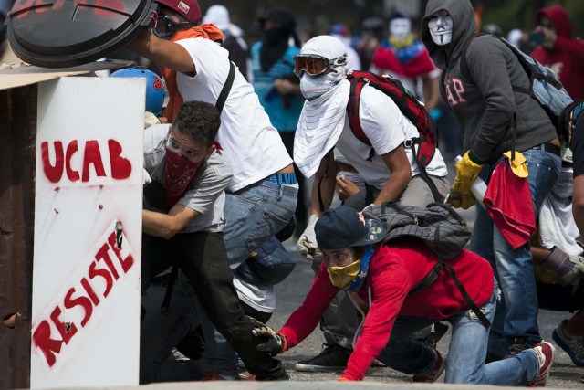 PROTESTAS EN CARACAS