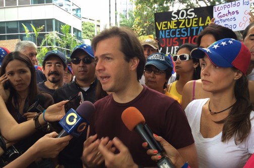 Alcalde Ramón Muchacho marcha estudiantes2