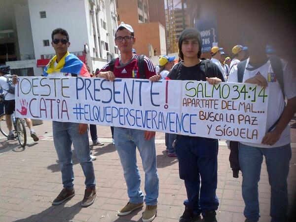 El oeste de Caracas se hace presente en concentración de la plaza Sadel (Foto)