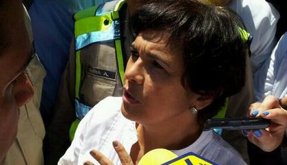 Viceministra de salud buscó reunirse con médicos y también recibió “gas del bueno”