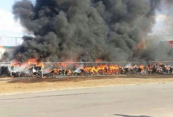 Cinco detenidos por incendio causado en Villa Olímpica de Ciudad Bolívar