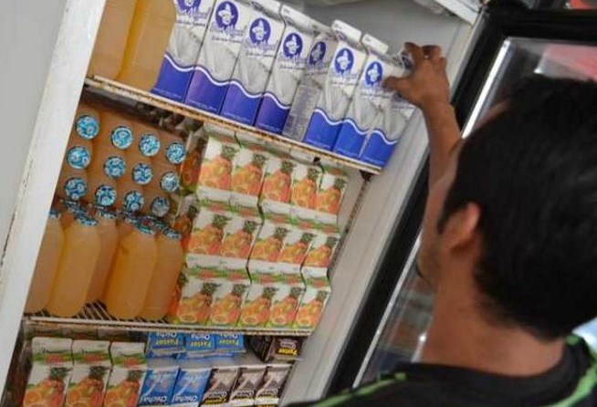 Venden pan, leche y jugos a nuevos precios