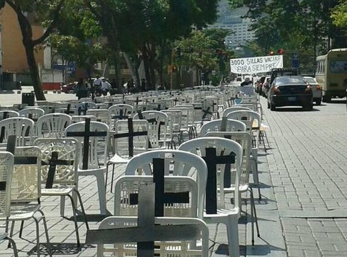 protesta Las Mercedes @frankcer24