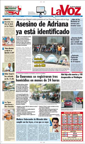 PORTADA LA VOZ