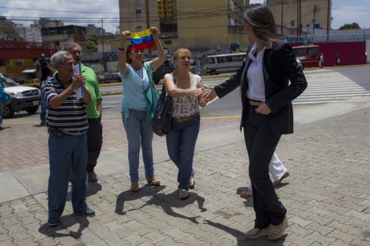 EXDIPUTADA MARÍA CORINA MACHADO ASISTE AL TRIBUNAL SUPREMO DE JUSTICIA