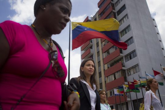 EXDIPUTADA MARÍA CORINA MACHADO ASISTE AL TRIBUNAL SUPREMO DE JUSTICIA