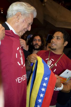 VARGAS LLOSA IN CARACAS