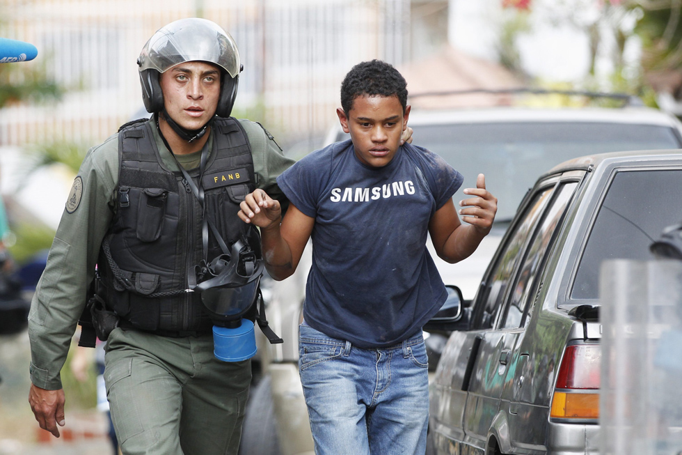 Han sido detenidos 145 menores de edad en manifestaciones