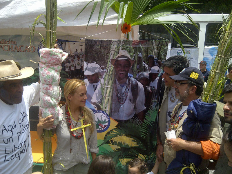 Lilian Tintori: La Fuerza y Fe de Leopoldo está en cada palma del Domingo de Ramos