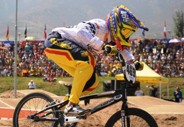 Stefany Hernández, bicicrosista venezolana (Foto: Archivo)