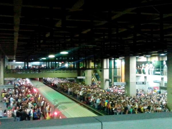 Retraso en el Línea 1 del Metro de Caracas