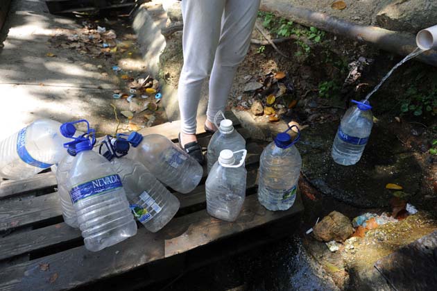 Sectores que se quedarán sin agua este sábado de Carnaval