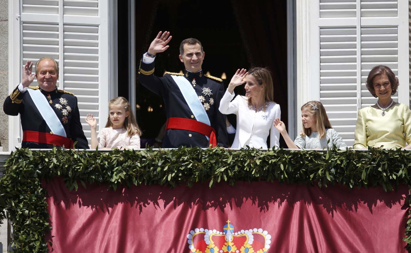 Así fue la proclamación de Felipe VI (Fotos y Video)