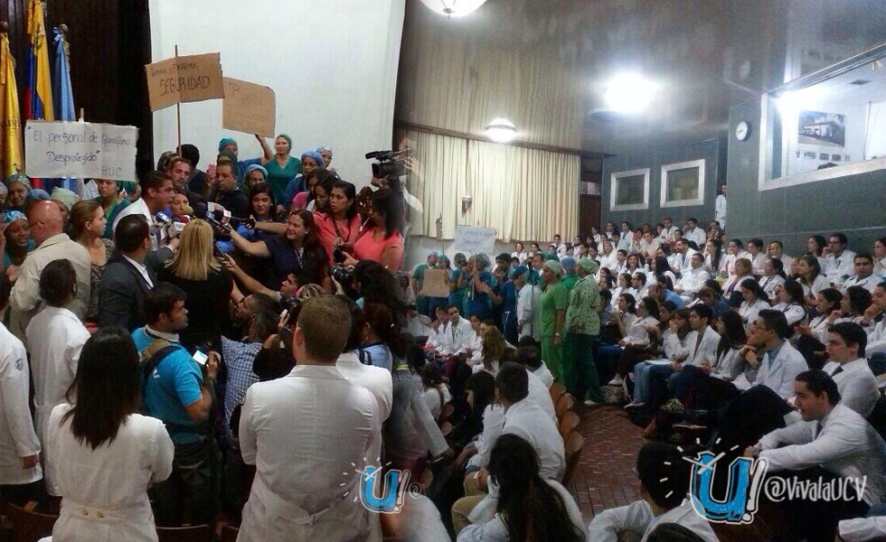 Médicos del HUC alzan su voz contra la inseguridad (Fotos + Video)