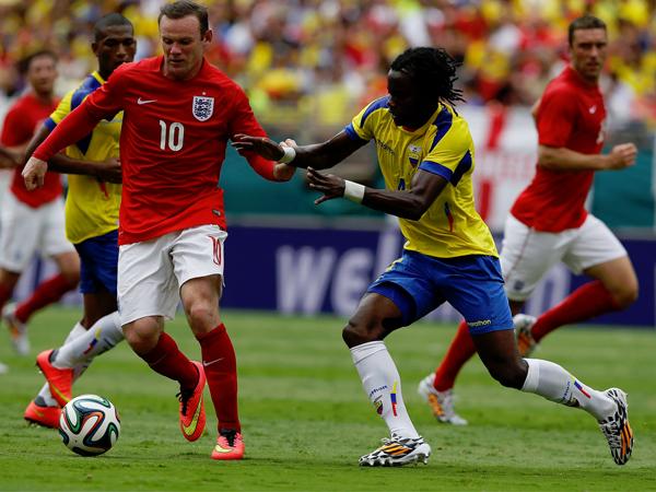 Tablas entre Inglaterra y Ecuador