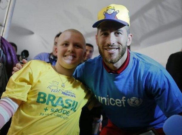 Sergio Ramos, “orgulloso” tras ser nombrado embajador de Unicef (Foto)