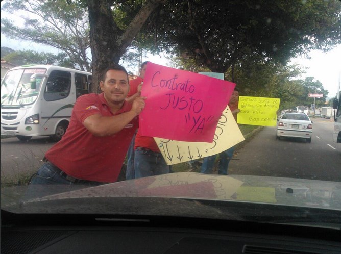 Trabajadores de Pdvsa gas protestan por pago justo #19J (Fotos)