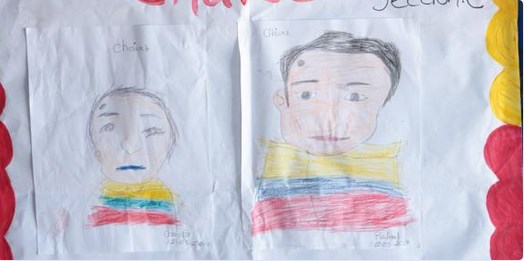 ¿Niños ideologizados?..esto fue lo que pintaron en Barinas