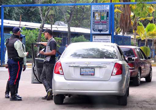 Puntos de control de la GNB no se han instalado en la UC