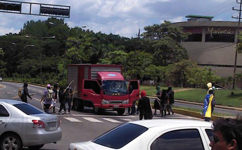 protesta Av. Andres Eloy Blanco