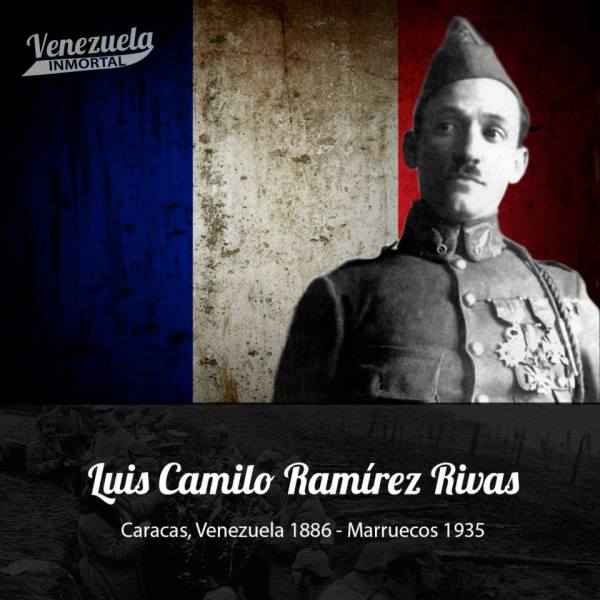 Ramírez Rivas sirve en el ejército francés y alcanza descollante actuación en la naciente aviación de guerra