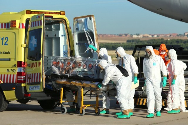 SPAIN-LIBERIA-HEALTH-WAFRICA-EBOLA