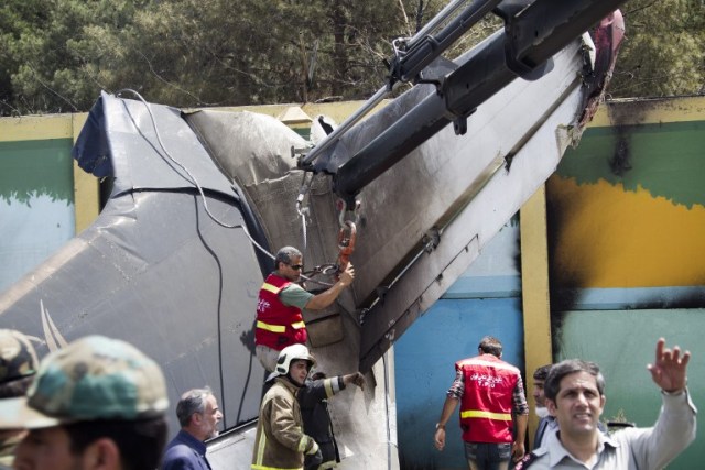 IRAN-AVIATION-ACCIDENT