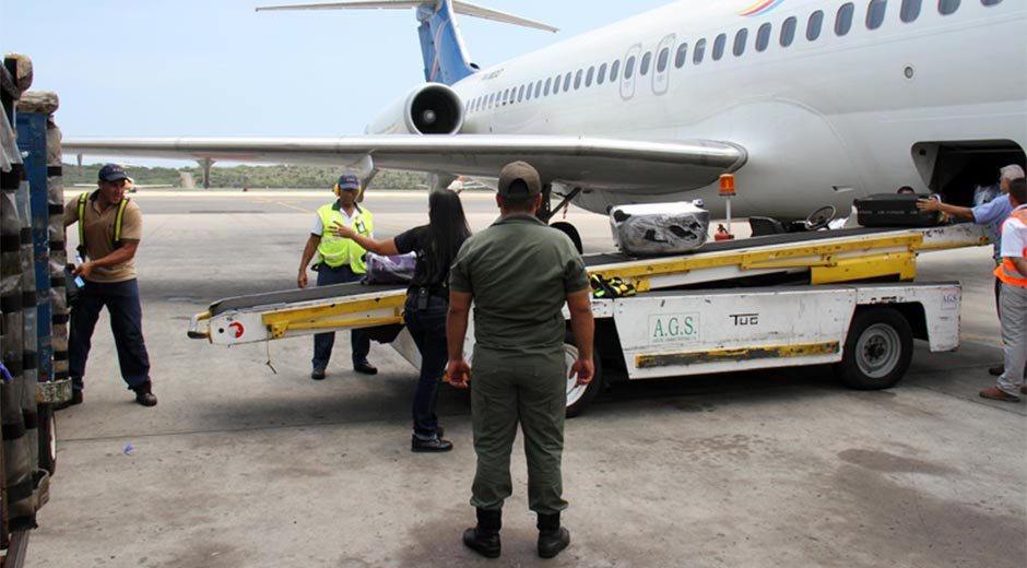 Fortalecen medidas de resguardo de equipajes en Maiquetía