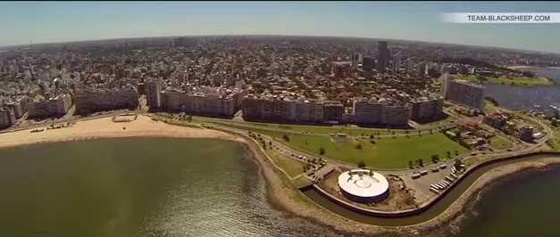 Montevideo vista desde un drone (espectacular video)