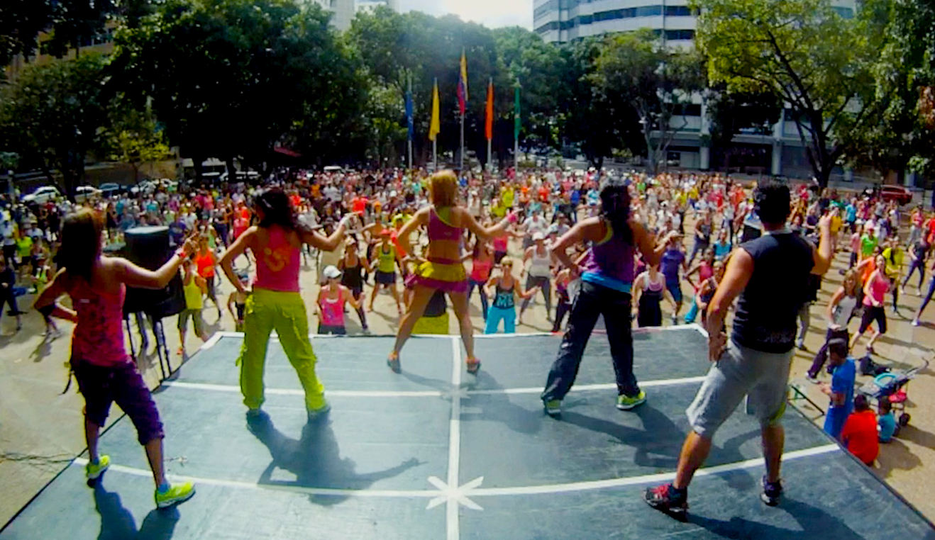 Zumba Fitness todos los domingos en la Plaza de La Castellana