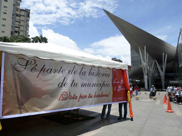 El Municipio Sucre escogió su bandera con participación ciudadana