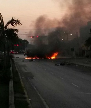 Protesta en La Isabelica este #4A