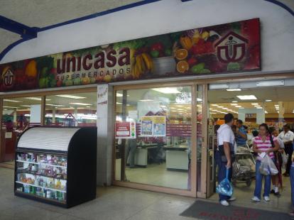 Así se encuentra un supermercado en Charallave (Foto)