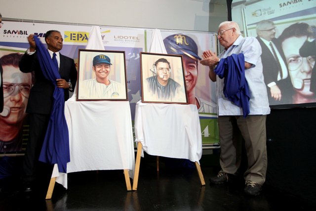 Fotos: Así fue la Exaltación al Salón de la Fama para Juan Vené y Dámaso Blanco