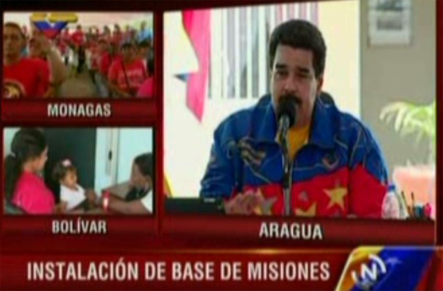 Se le amotinó el pueblo de Aragua a Maduro (Video)