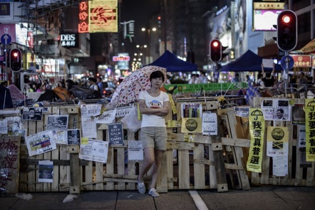 HONG KONG-CHINA-POLITICS-DEMOCRACY