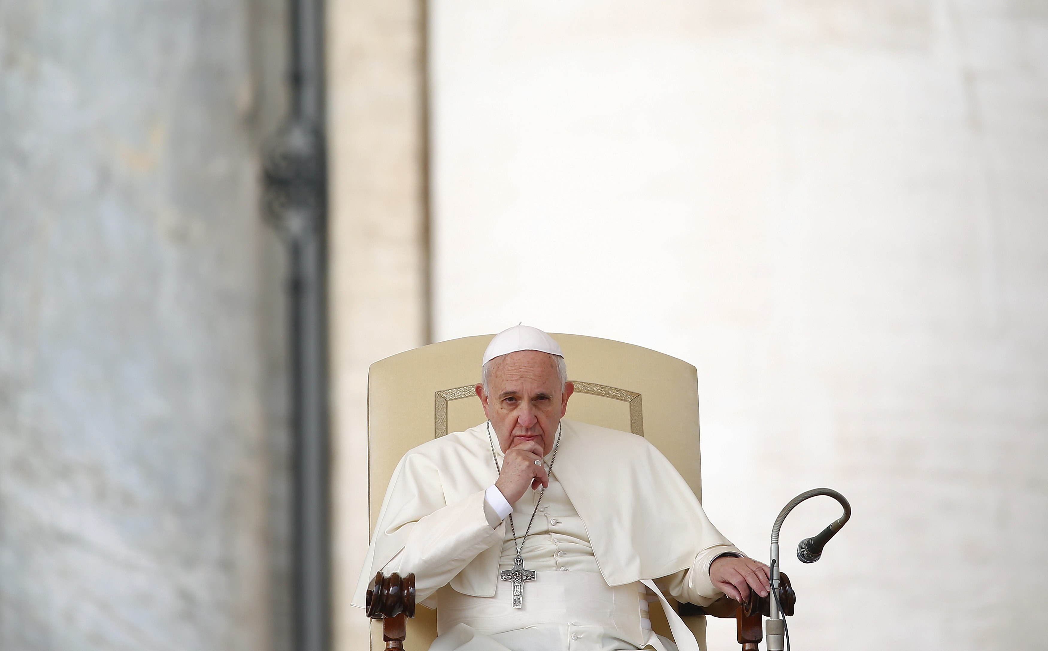 ¿El papa debería hacer dieta?