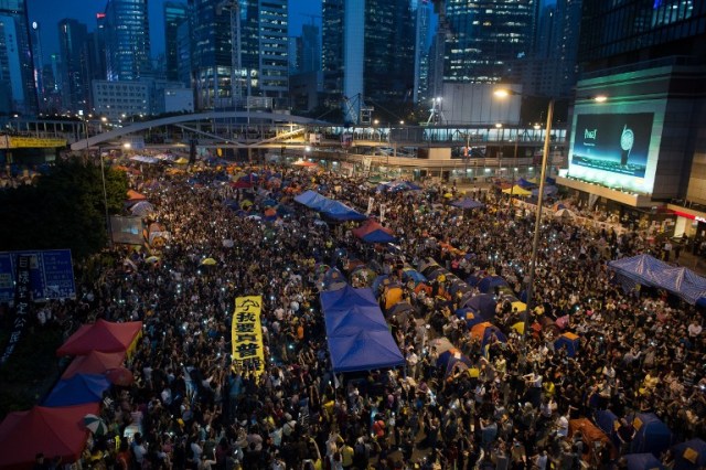 HONG KONG-CHINA-POLITICS-DEMOCRACY